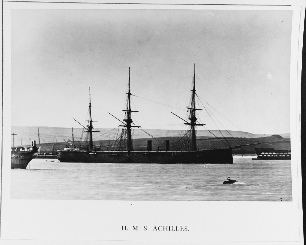 HMS ACHILLES (BRITISH BATTLESHIP, 1863)
