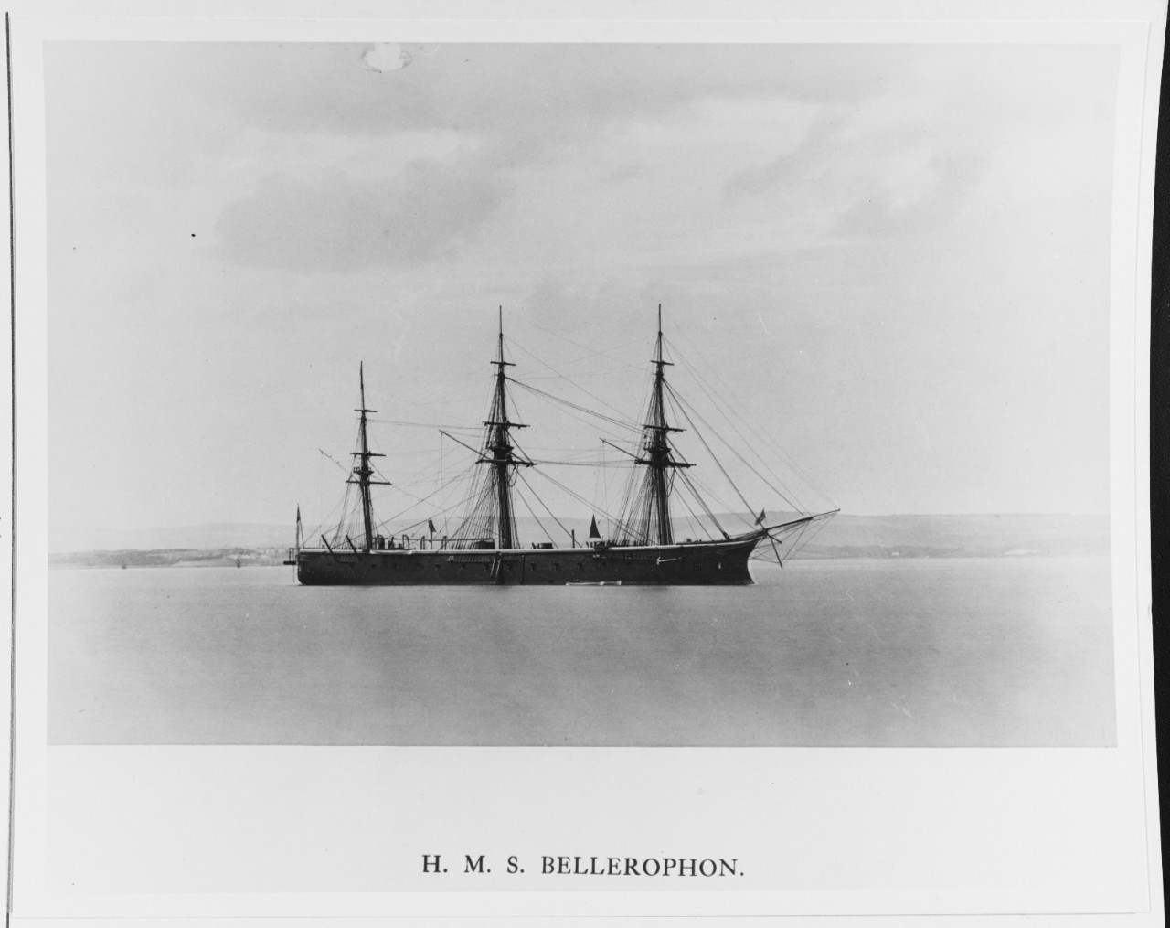 HMS BELLEROPHON (BRITISH BATTLESHIP, 1865)