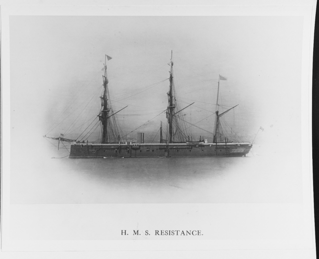 HMS RESISTANCE (BRITISH BATTLESHIP, 1861)