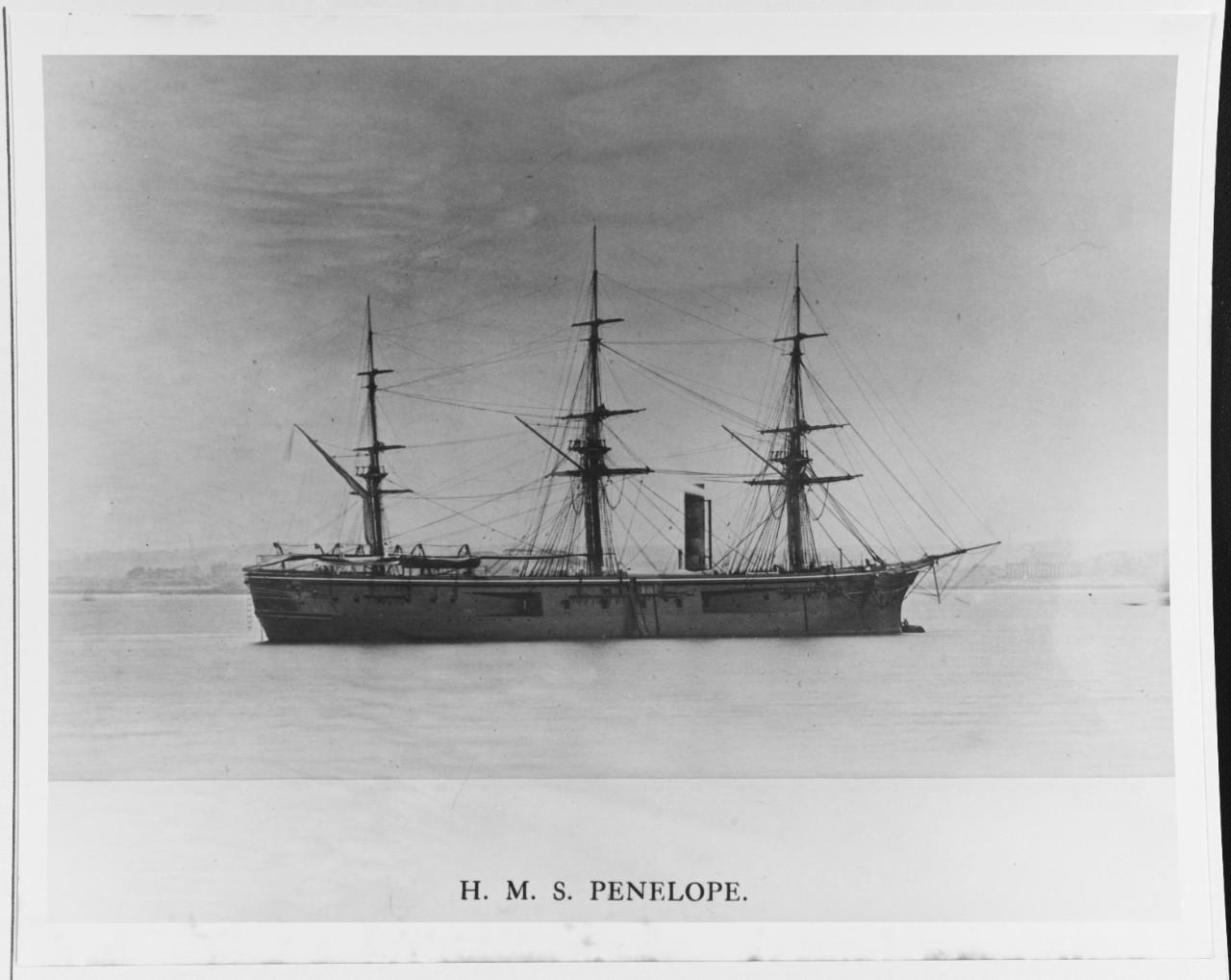 HMS PENELOPE (BRITISH IRONCLAD, 1867)