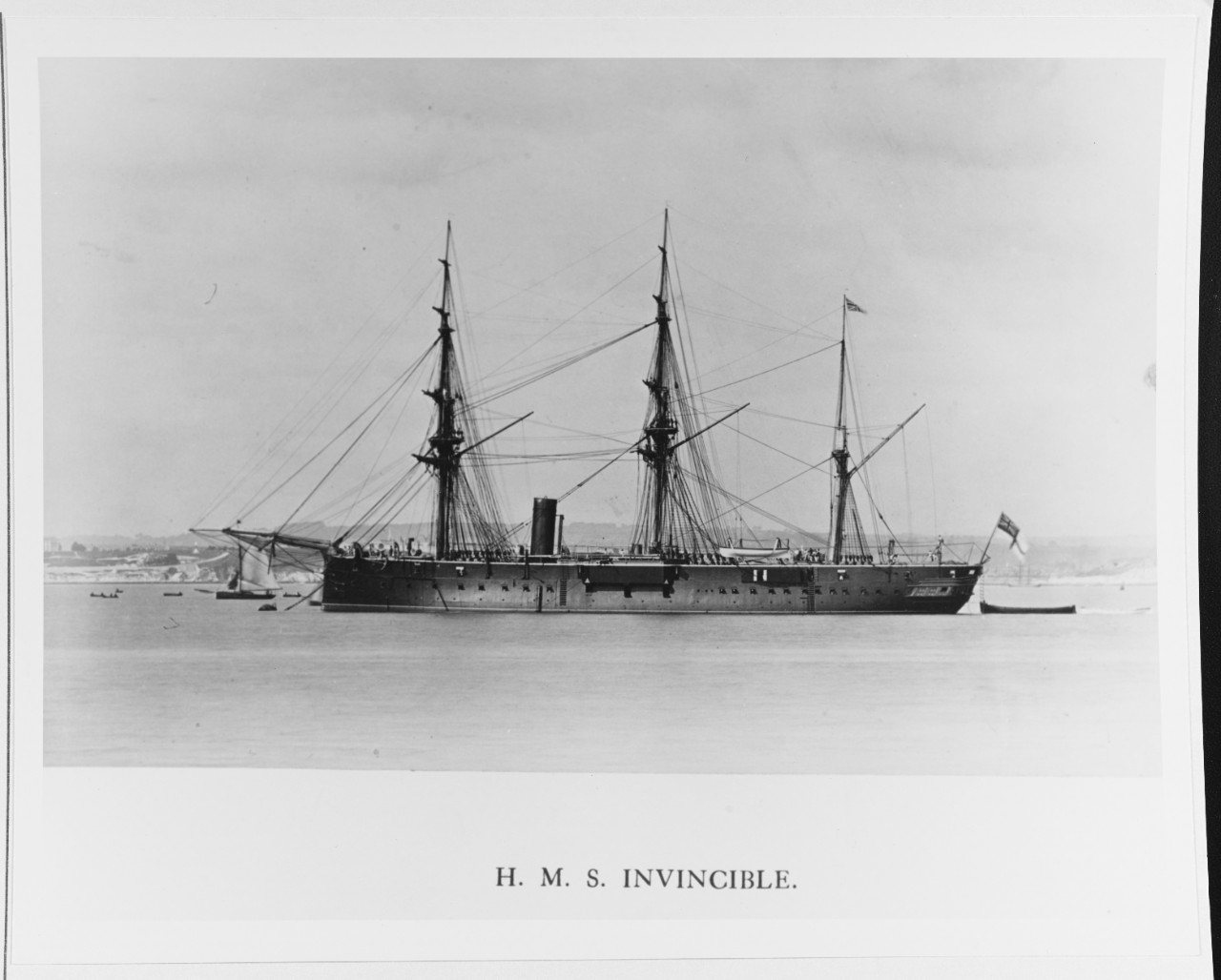 HMS INVINCIBLE (BRITISH BATTLESHIP, 1869)