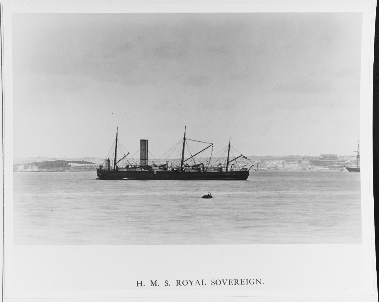 HMS ROYAL SOVERIGN (BRITISH BATTLESHIP, 1857)