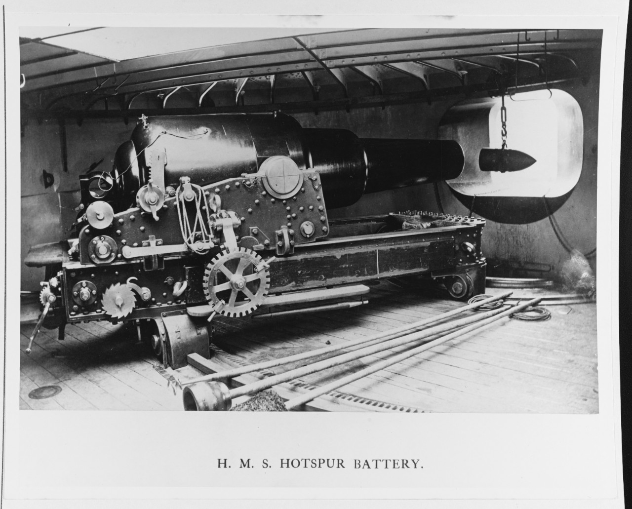 HMS HOTSPUR (BRITISH BATTLESHIP, 1870)