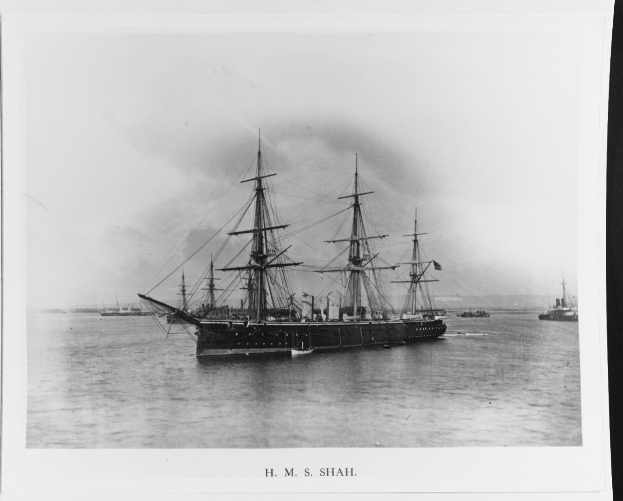 HMS SHAH (BRITISH FRIGATE, 1870)