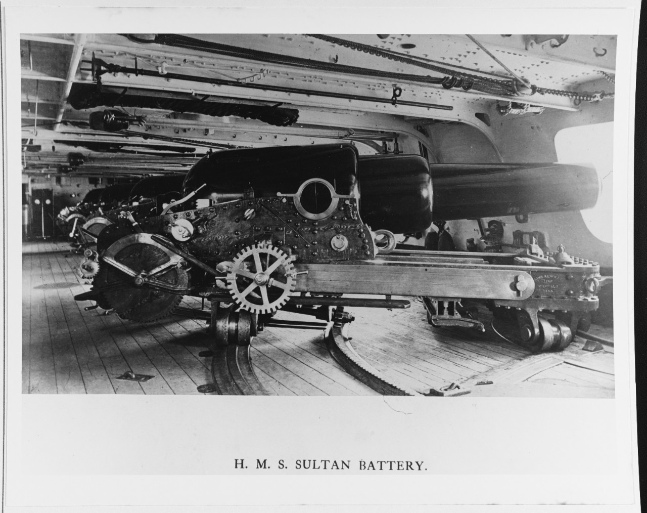 HMS SULTAN (BRITISH BATTLESHIP, 1870)
