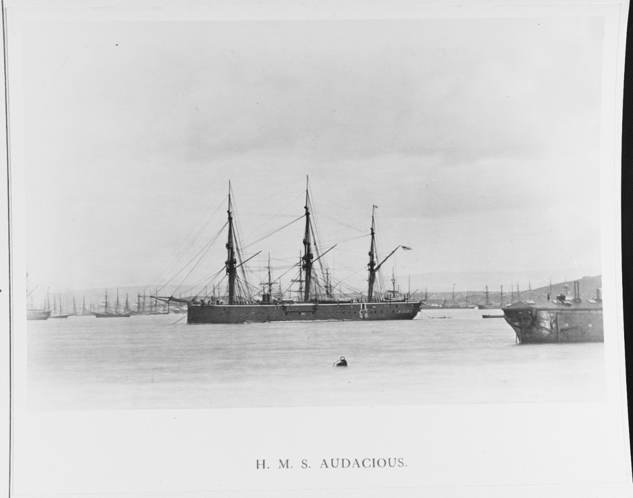HMS AUDACIOUS (British Battleship, 1869)