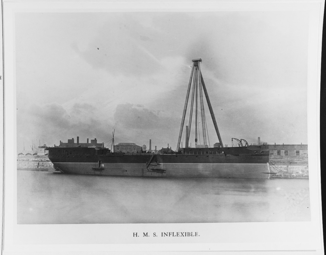 HMS INFLEXIBLE (British battleship, 1876)