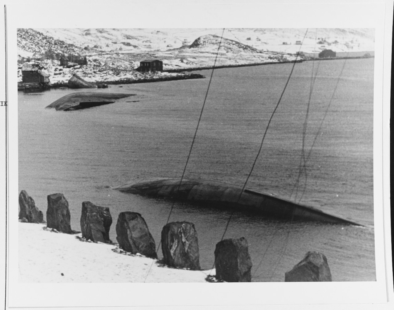 Wrecked German Destroyers, In Rombak'S Fjord, Norway.