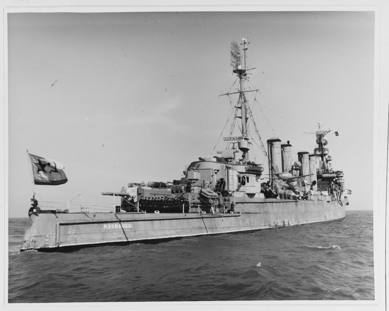 MURMANSK (Soviet cruiser, formerly USS MILWAUKEE, CL-5)