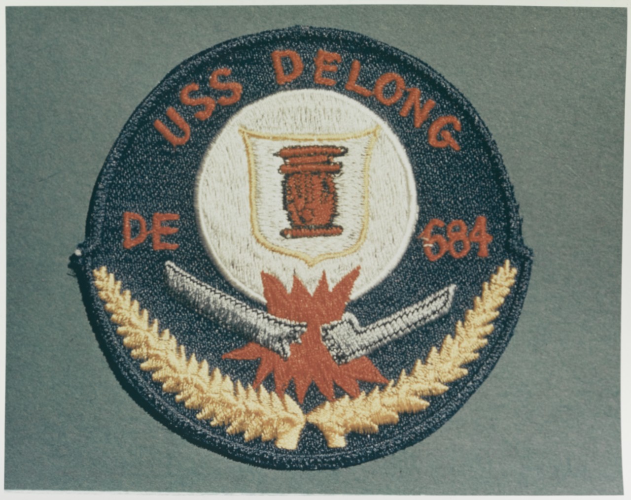 Photo #: NH 71588-KN USS DeLong (DE-684)