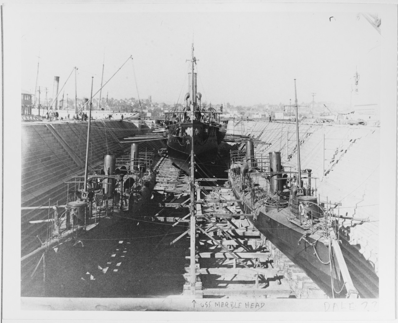 USS DAVIS (TB-12) and USS FOX (TB-13)