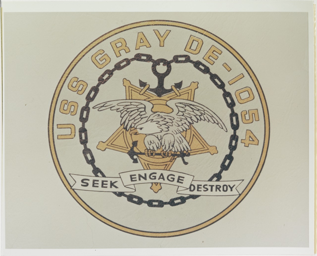 Insignia: USS GRAY (DE-1054)