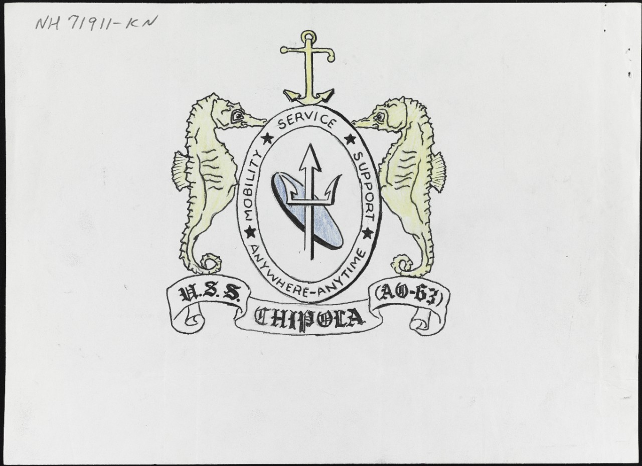 Insignia: USS CHIPOLA (AO-63)