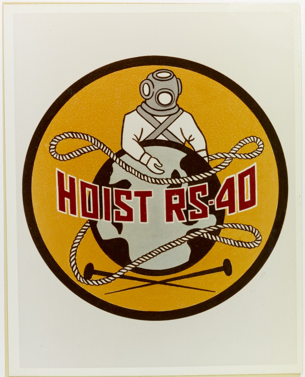 Insignia: USS HOIST (ARS-40)