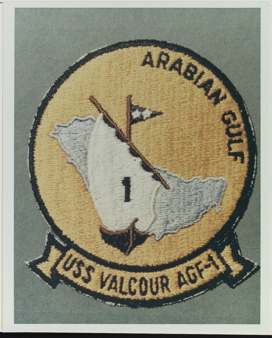 Photo #: NH 71934-KN  Insignia of USS Valcour (AGF-1)
