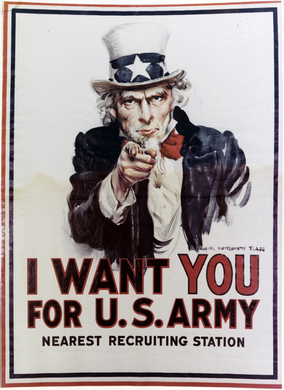 World War I Army recruiting poster