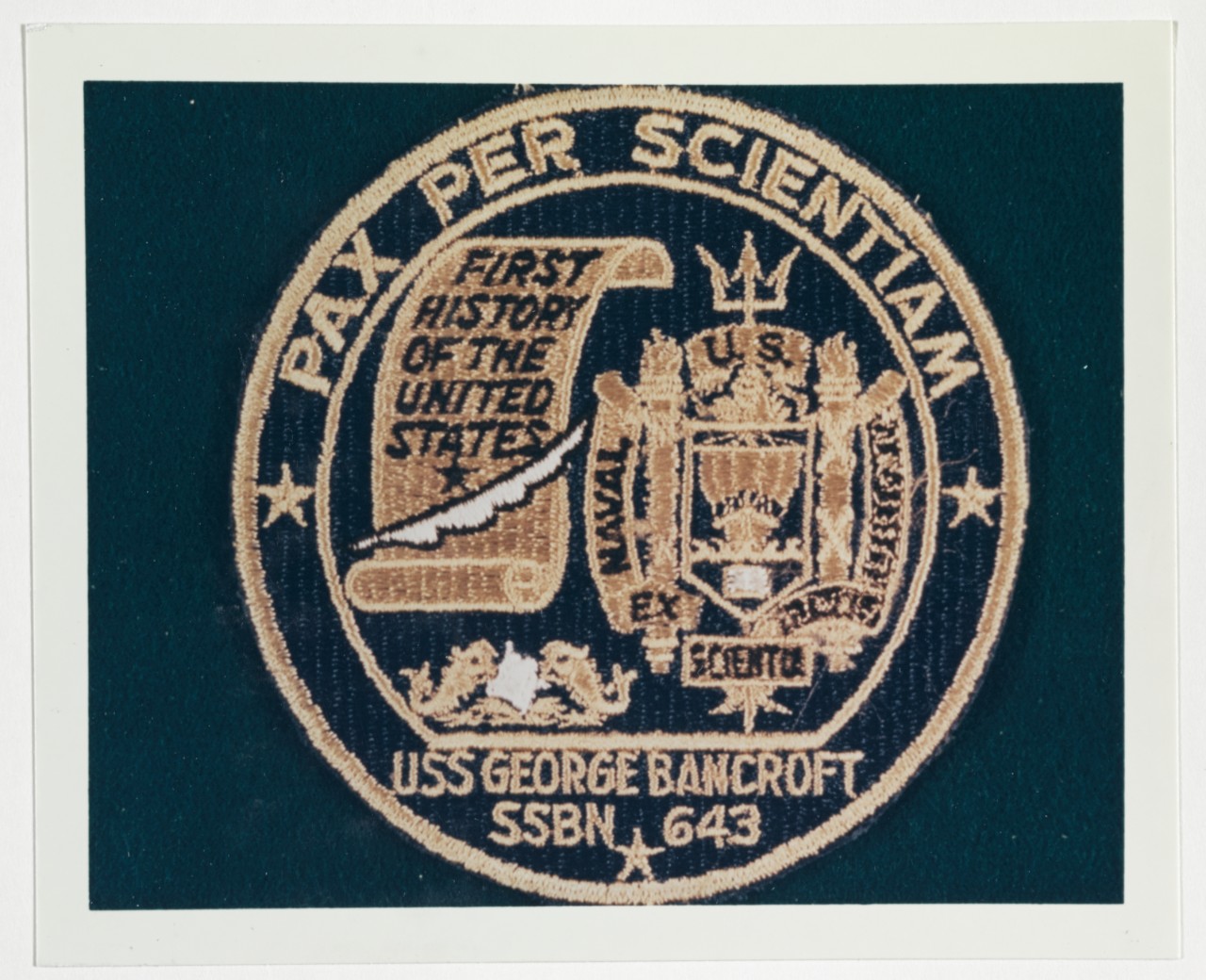 Insignia: USS GEORGE BANCROFT (SSBN-643)
