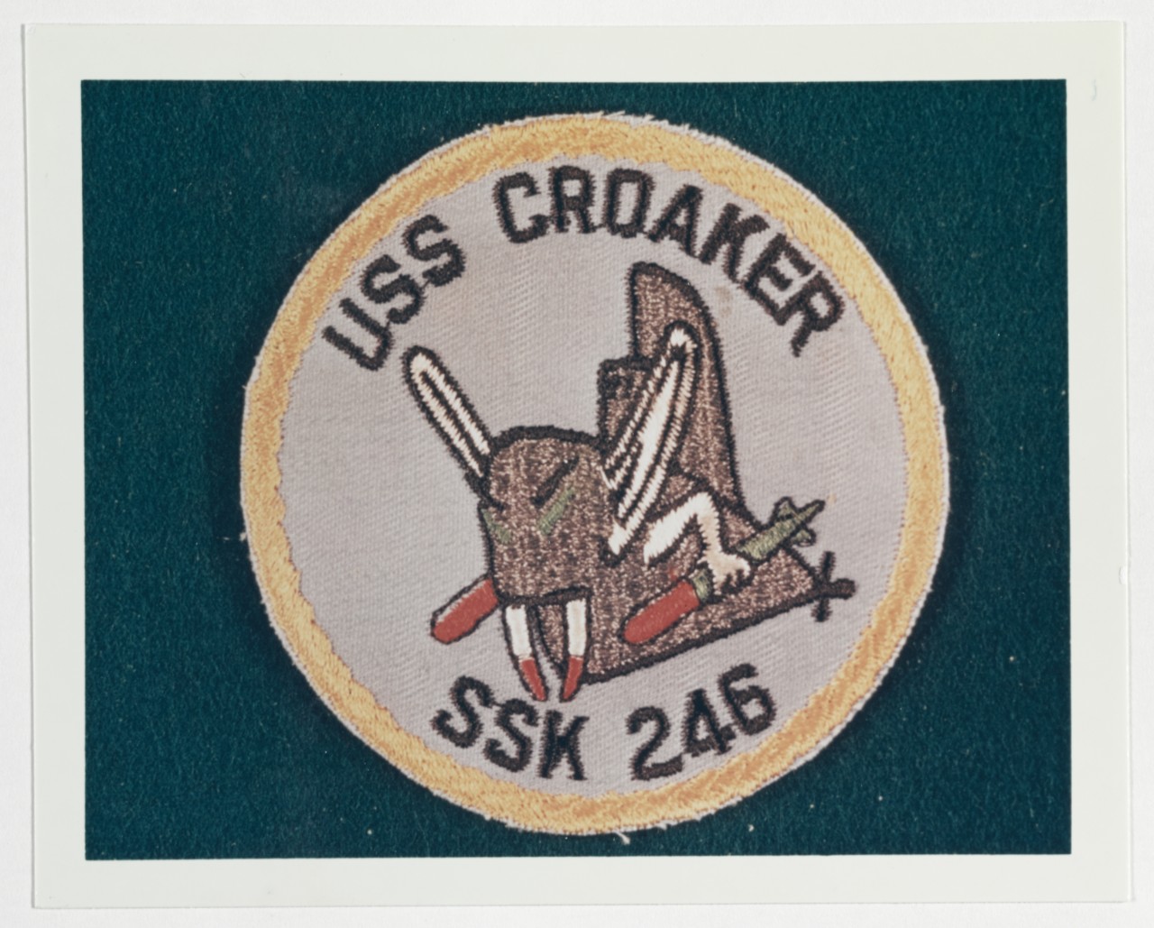 Insignia: USS CROAKER (SSK-246)