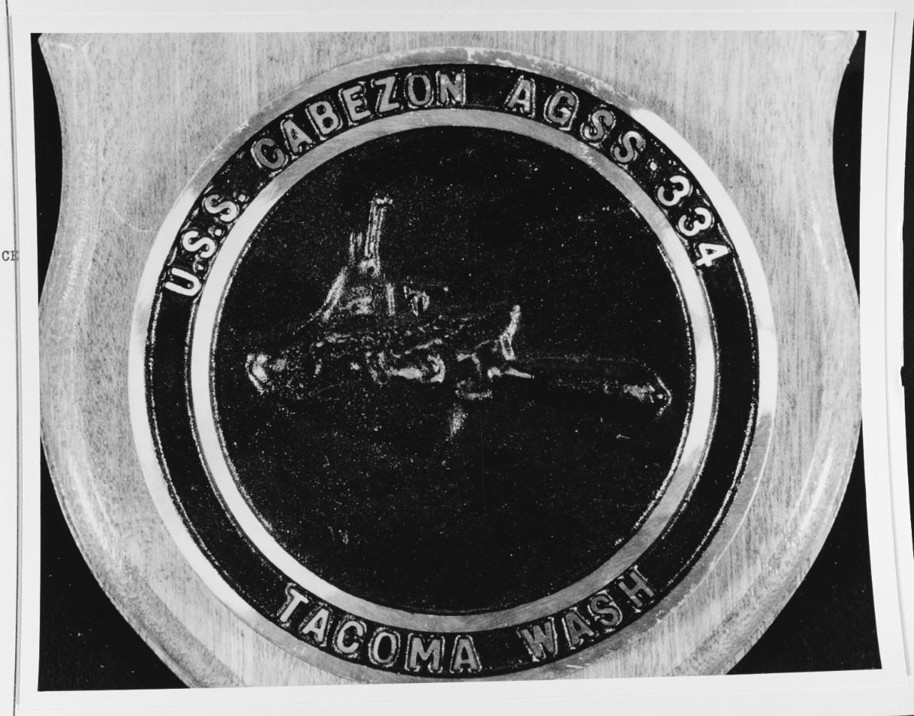 Insignia: USS CABEZON (AGSS-334)