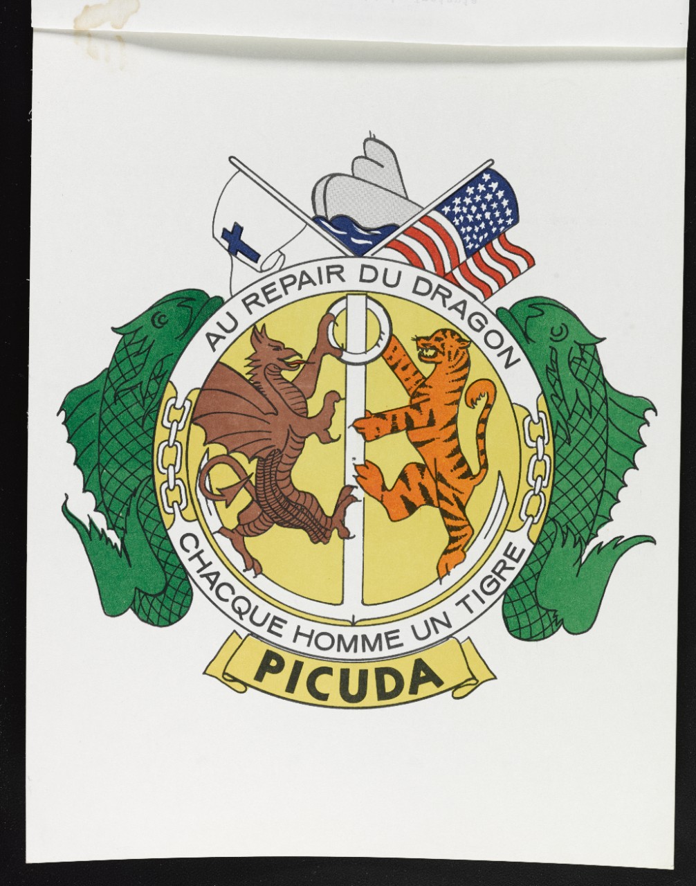 Insignia: USS PICUDA (SS-382)