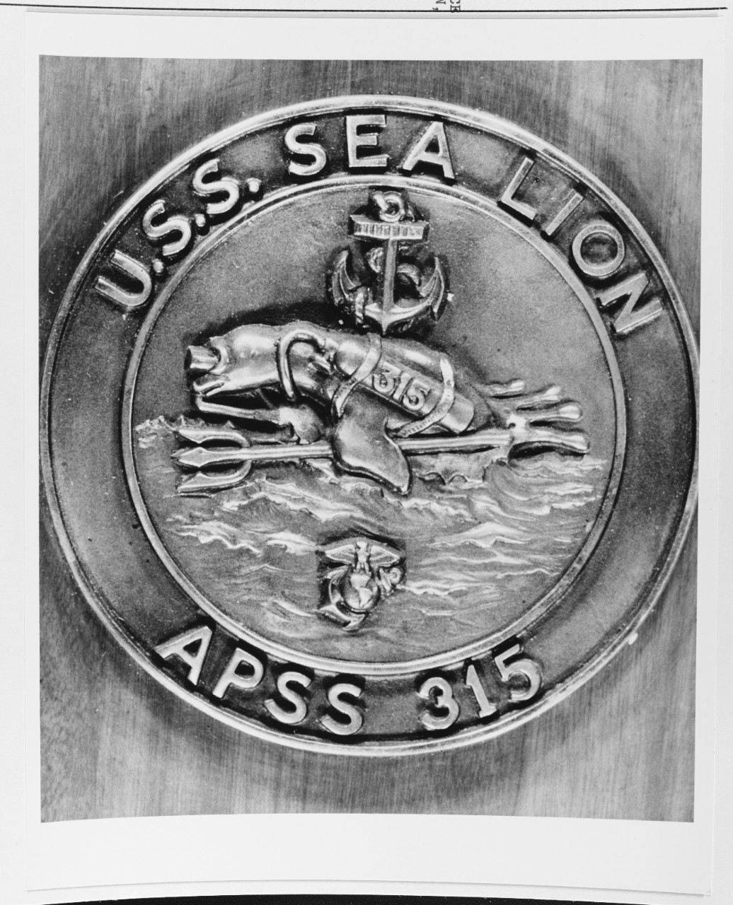 Insignia: USS SEA LION (APSS-315)