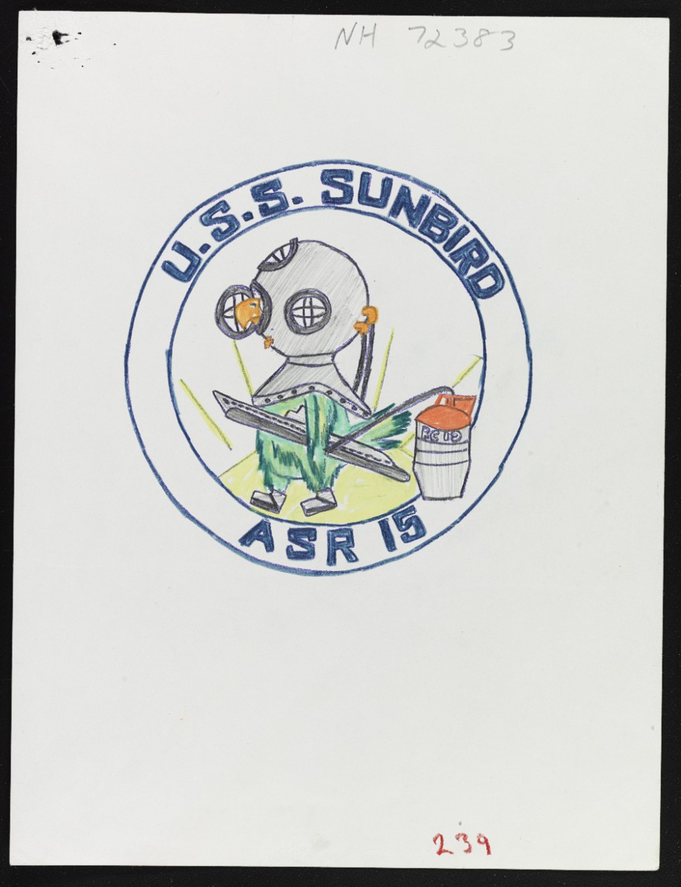 Insignia: USS SUNBIRD (ASR-15)