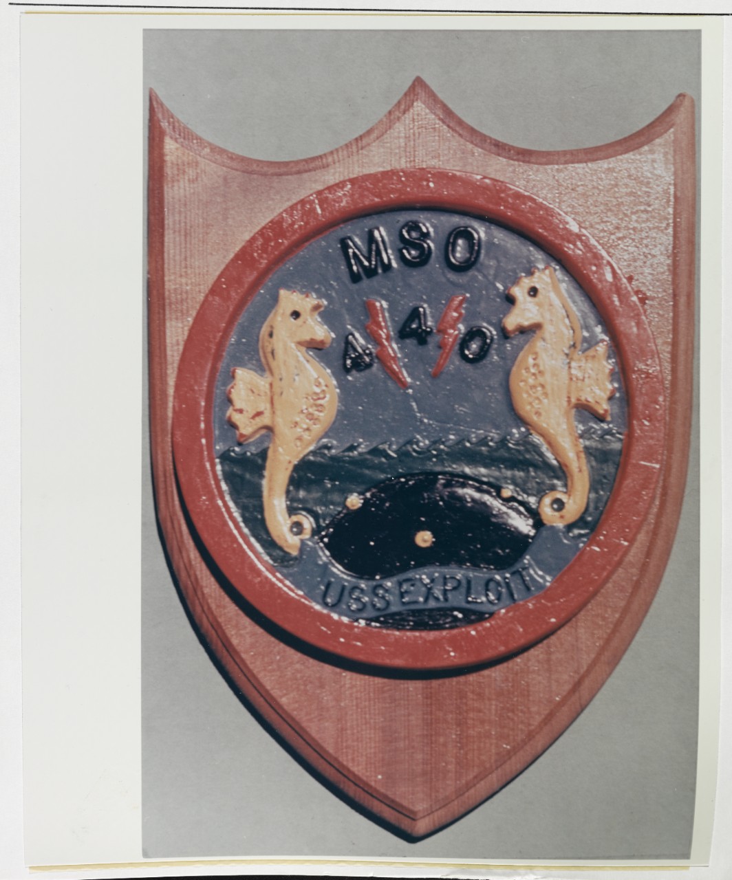 Insignia: USS EXPLOIT (MSO-440)