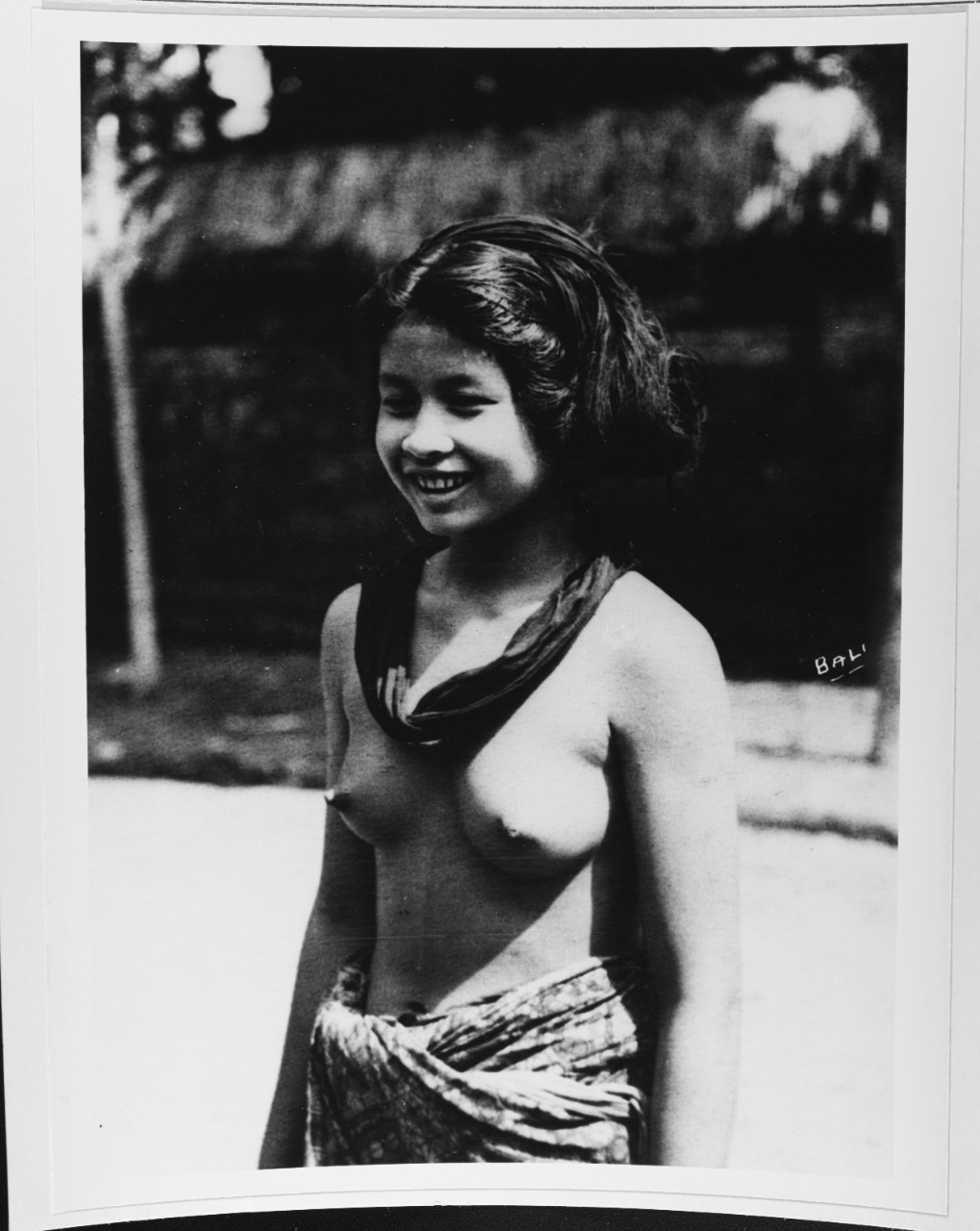 Girl, native to the Island of Bali