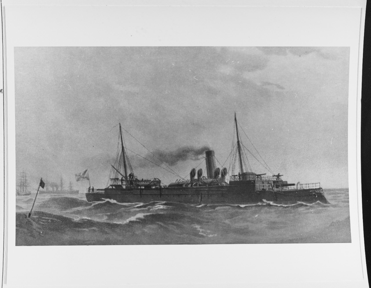 GROZIASTCHY (Russian armored gunboat, 1890)