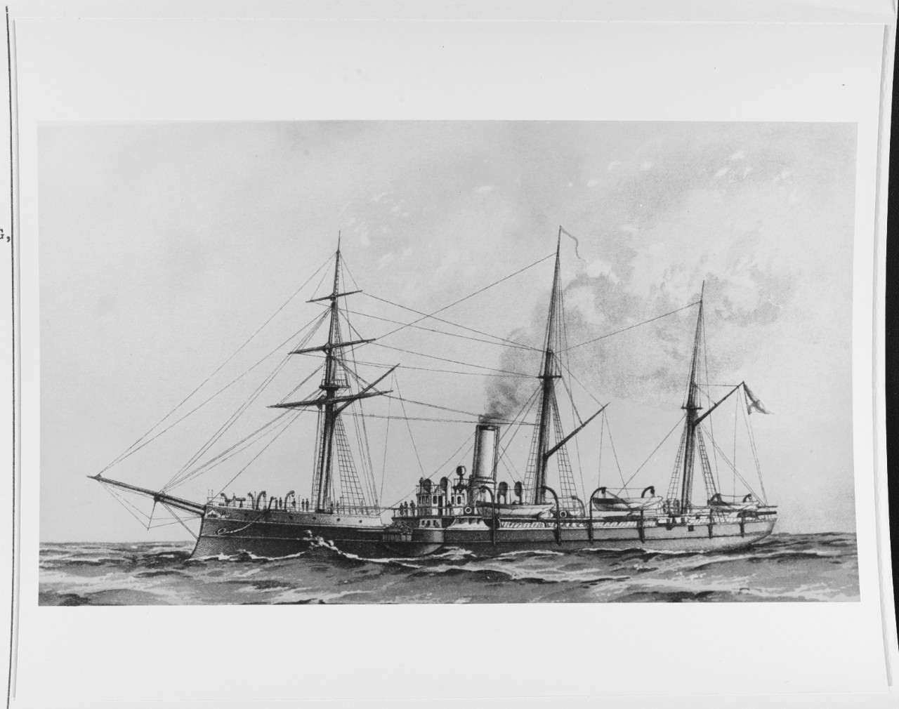 TCHERNOMORETZ (Russian gunboat, 1888)