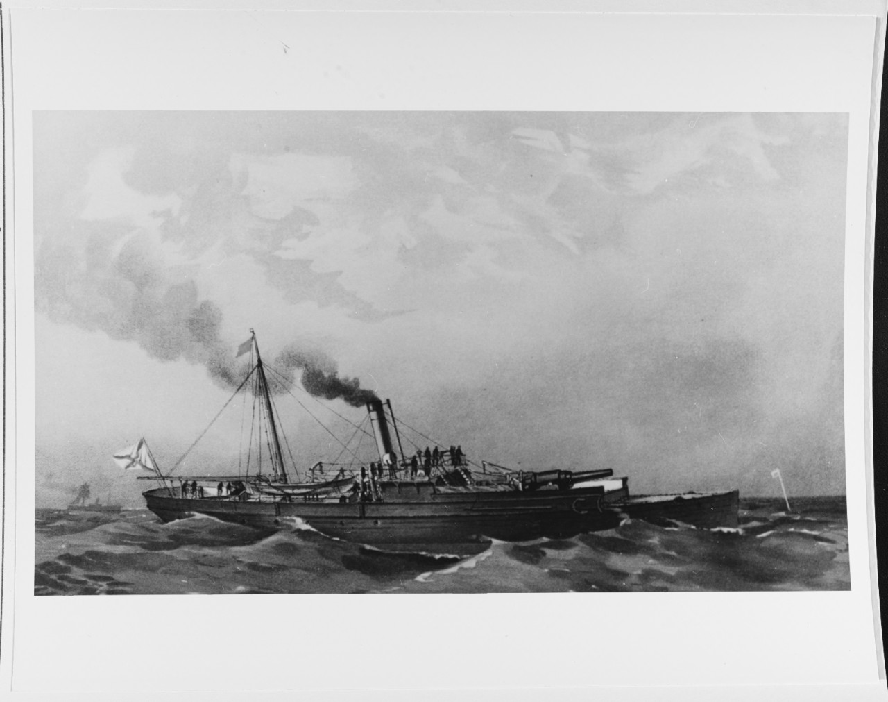 BOURIA(Russian gunboat, 1880)