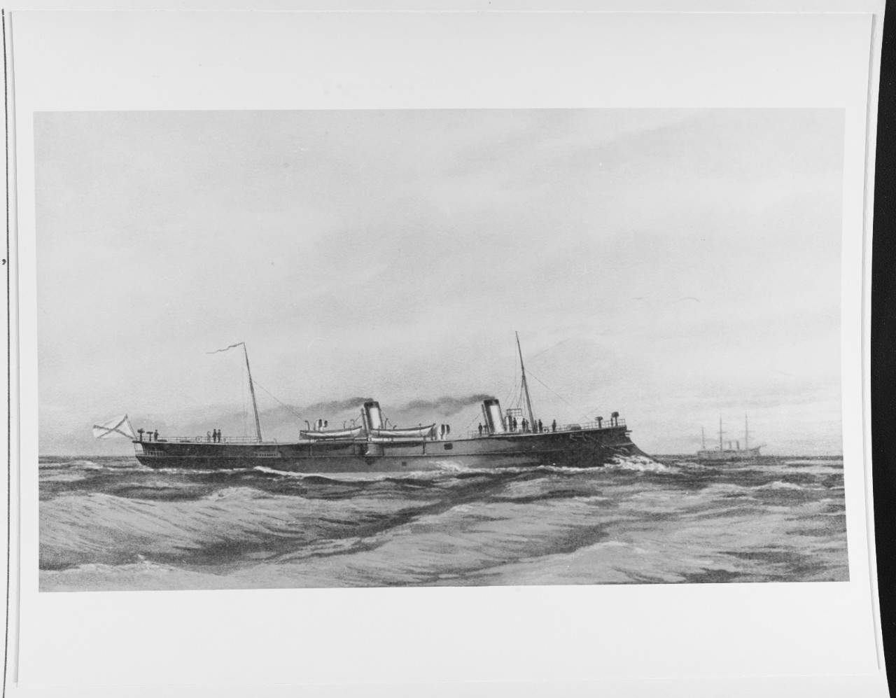 LIEUTENANT ILYNE (Russian torpedo-cruiser, 1886)