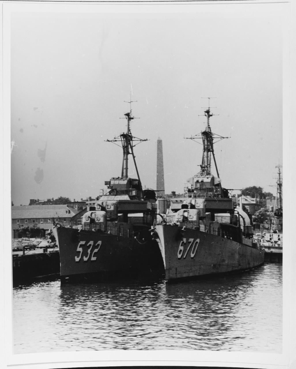 USS HEERMANN (DD-532) and USS DORTCH (DD-670)