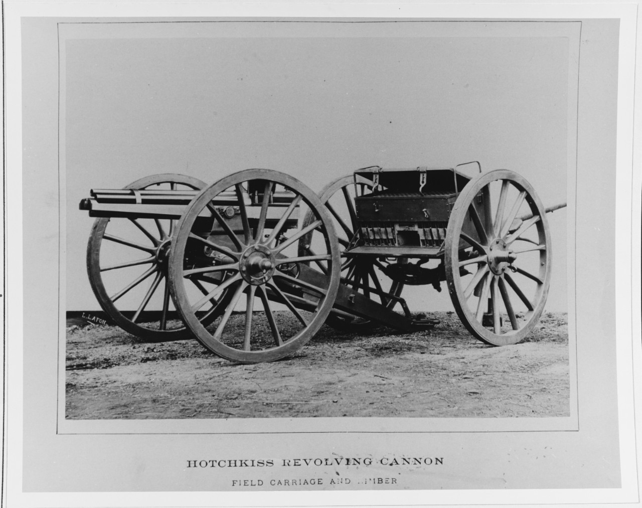 Hotchkiss 37mm field model revolving cannon