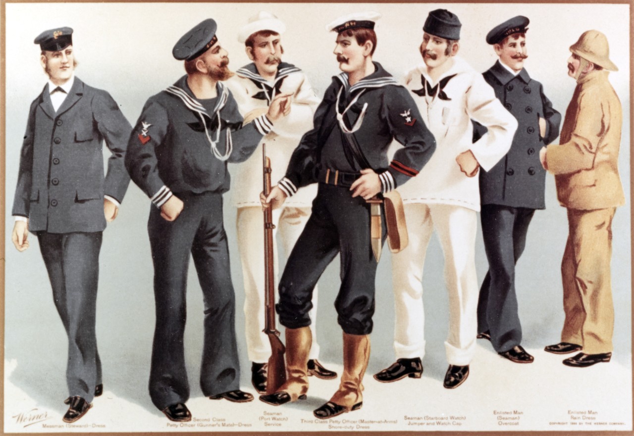 U.S. Navy uniforms-1899.