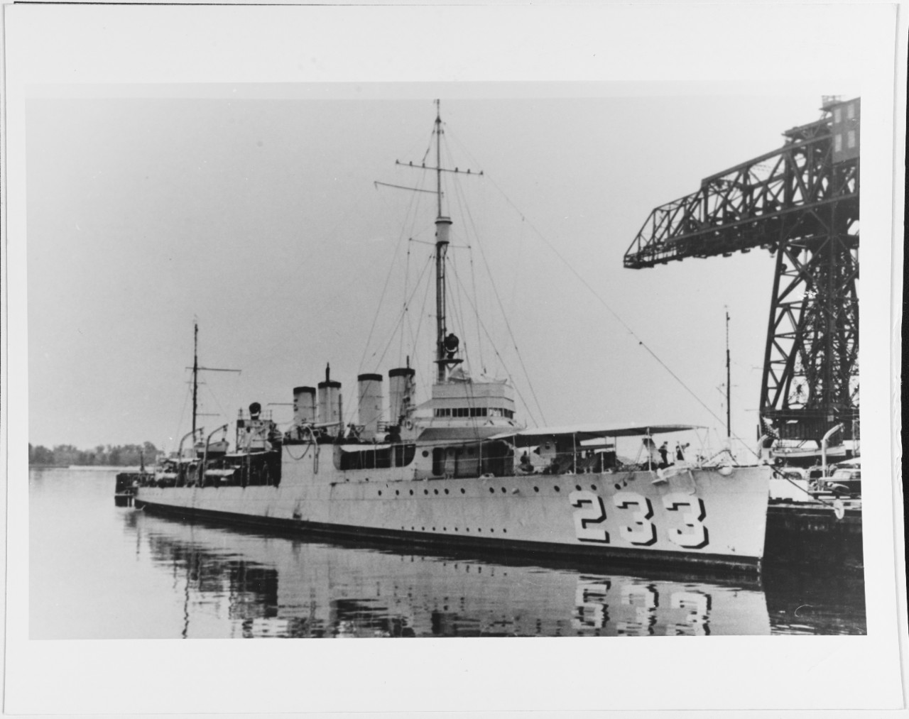 USS GILMER (DD-233)