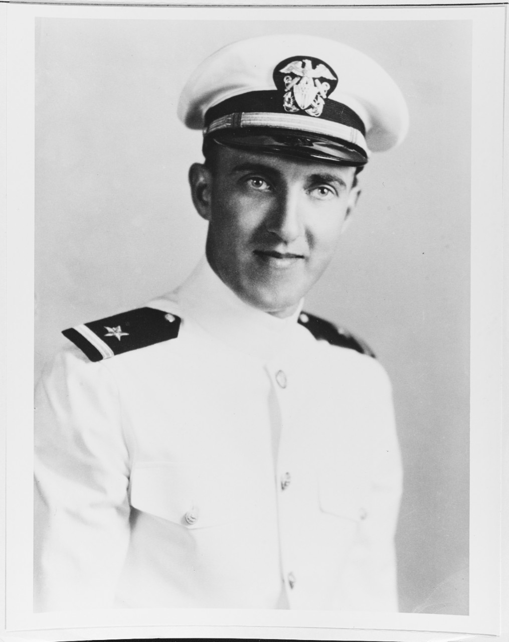 Ensign Edmund S. Muskie, USNR.