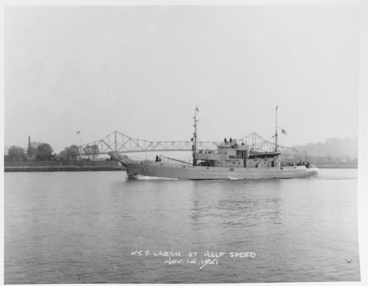 USS LARCH (YN-16, later AN-21)