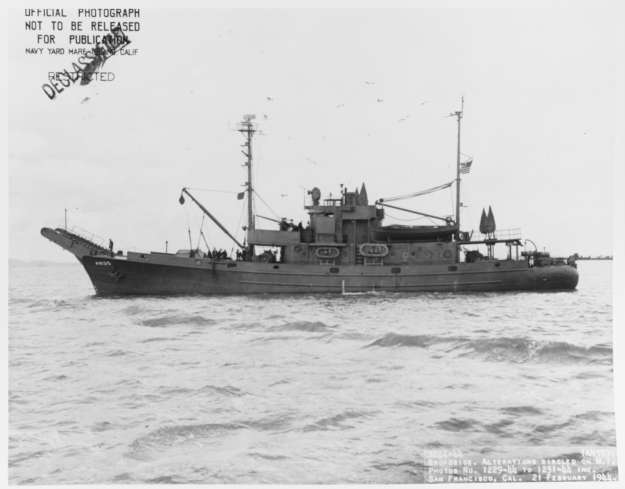 USS TEAK (AN-35)