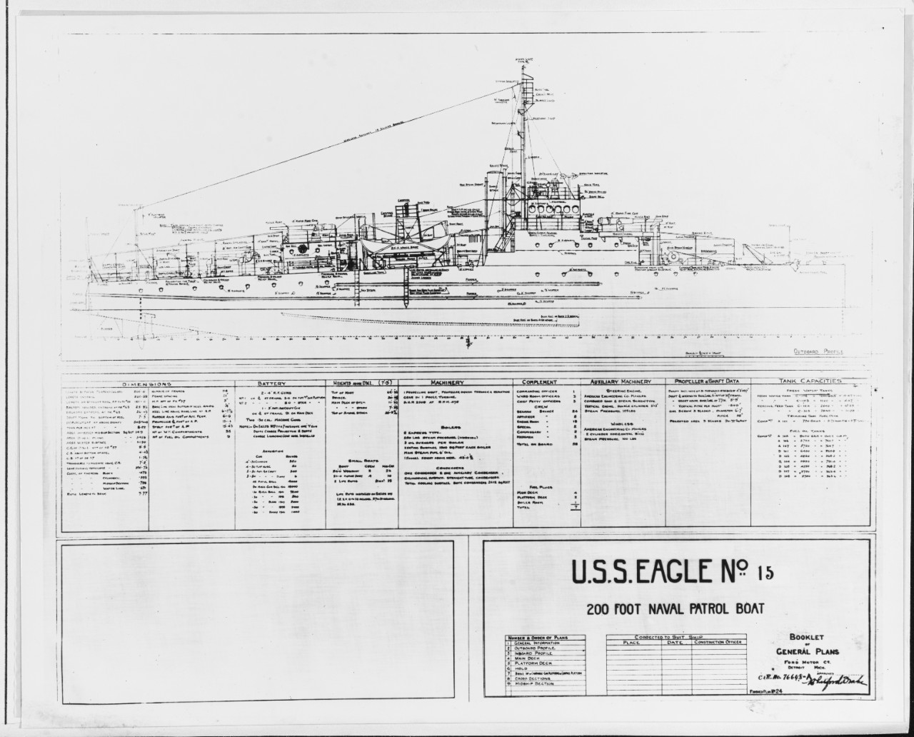 USS EAGLE FIFTEEN (PE-150)