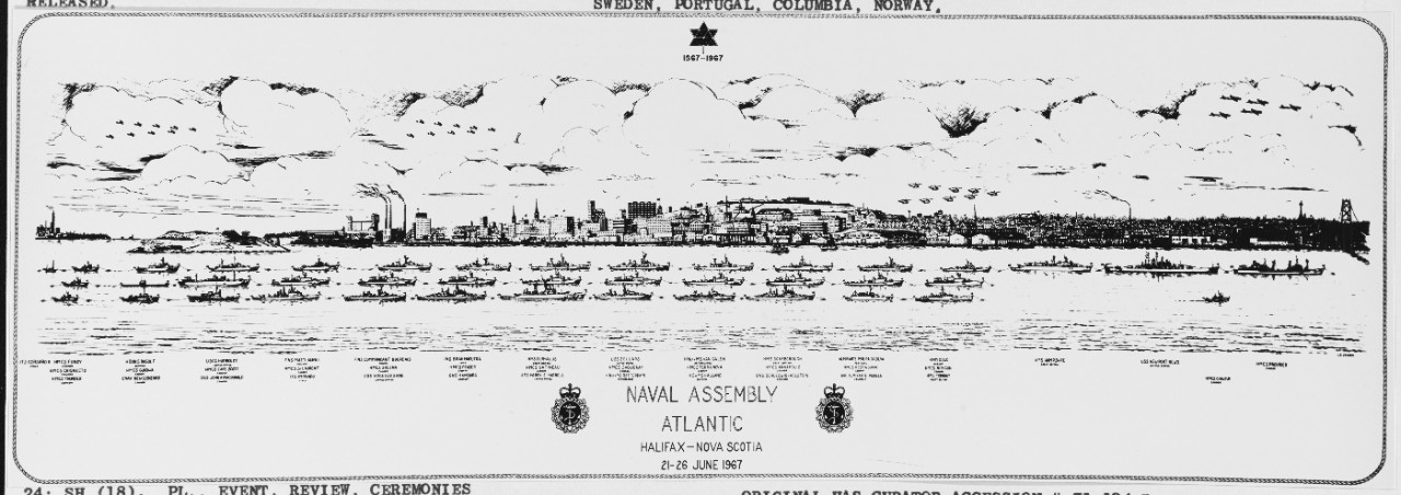 Naval Assembly held at Halifax, N.S. 21-26 June 1967.