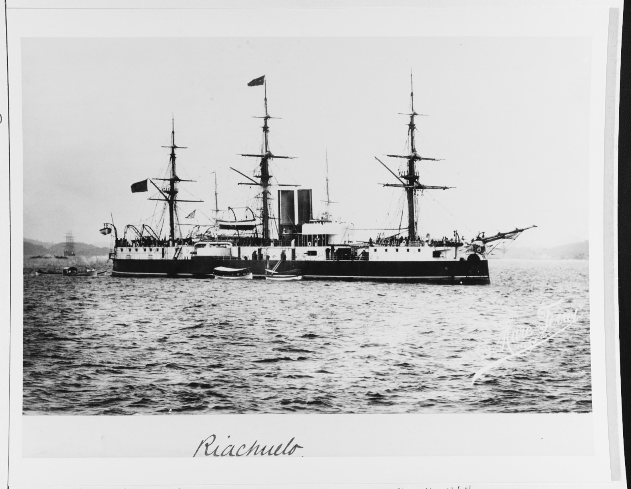 RIACHUELO (Brazilian Battleship, 1883)