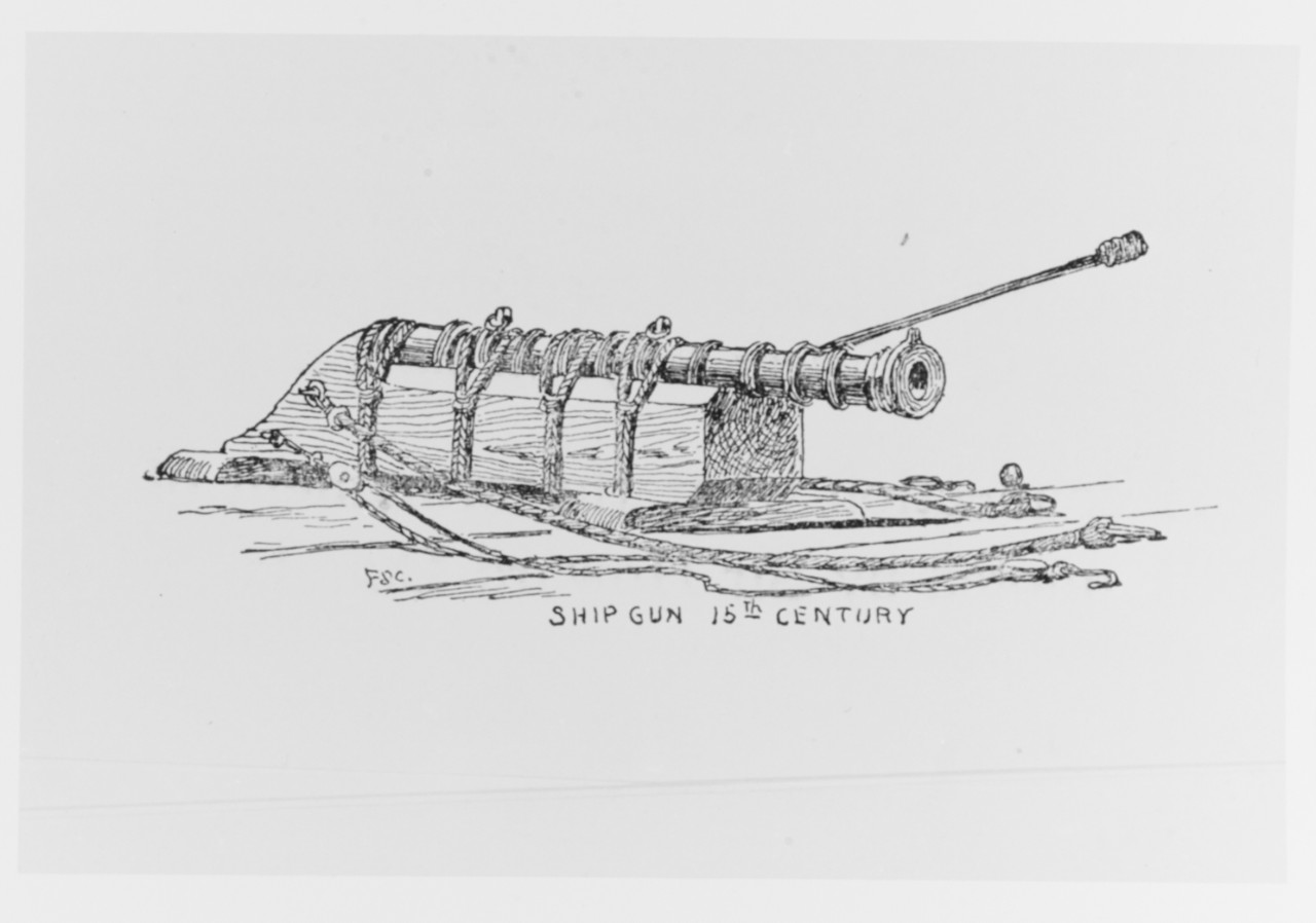 Ship's Gun of 15th Century