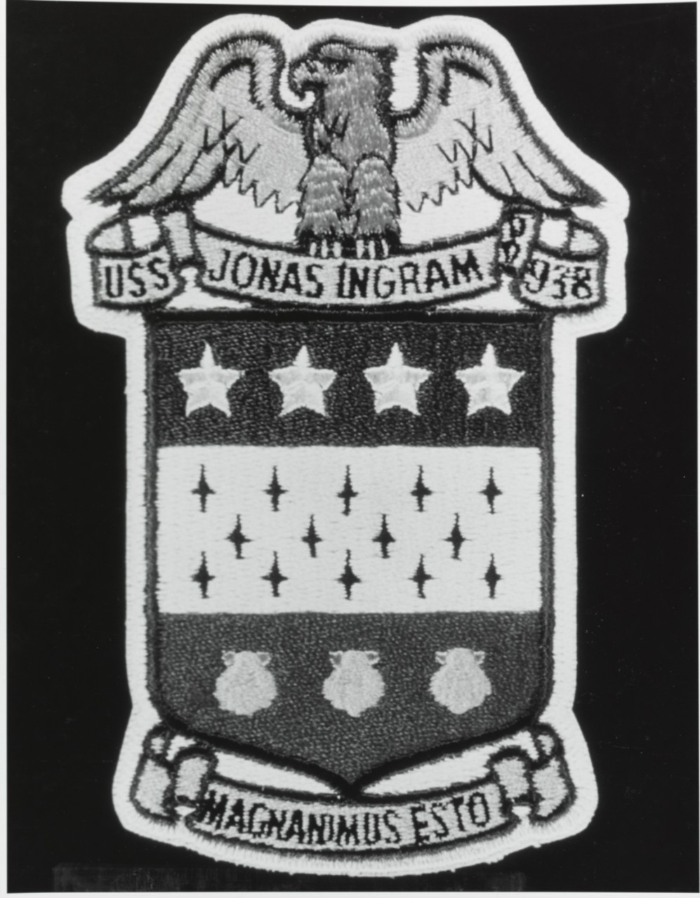 Insignia: USS JONAS INGRAM (DD-938)