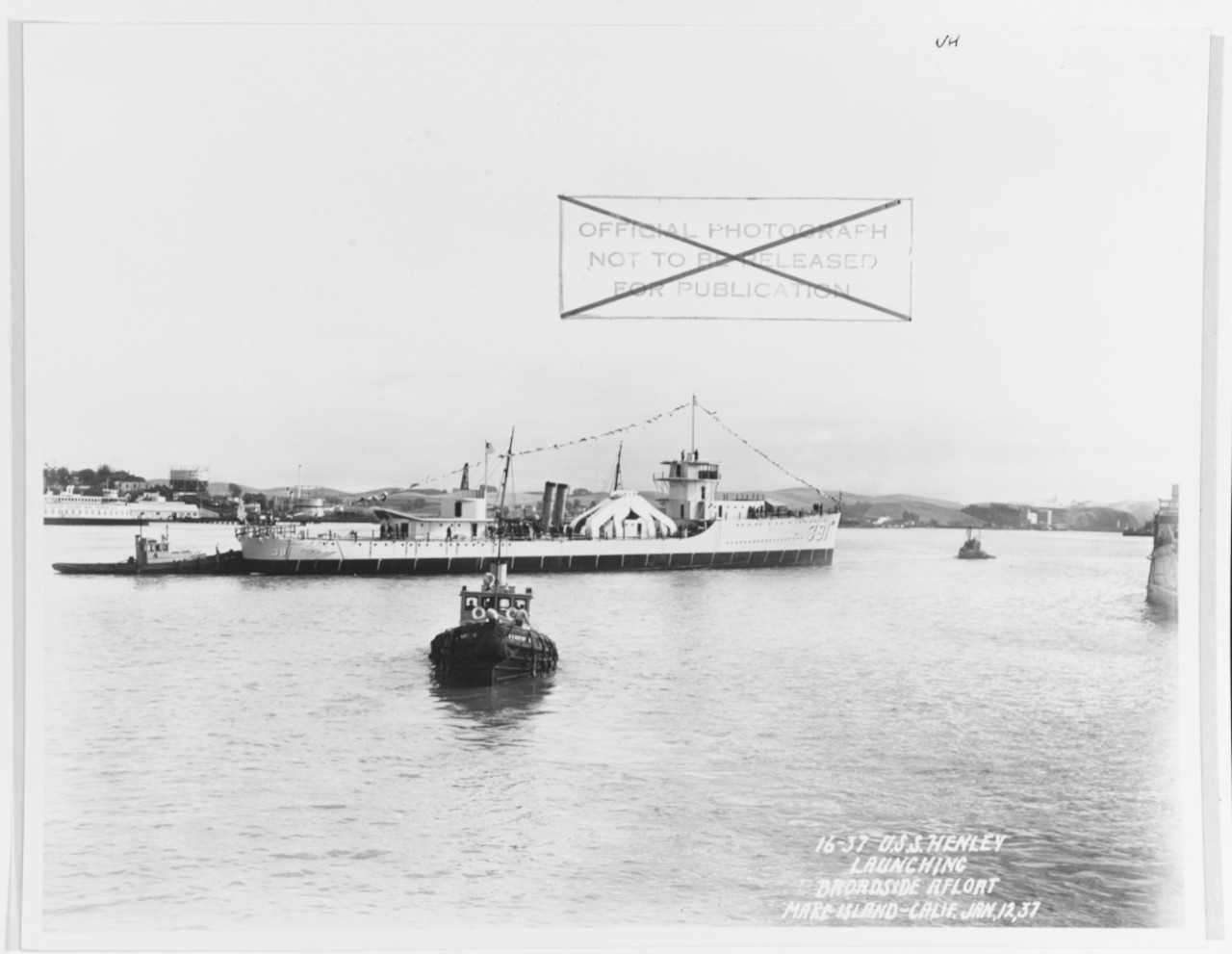 USS HENLEY (DD-391)