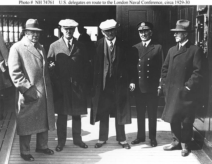 Photo #: NH 74761  London Naval Conference, 1930