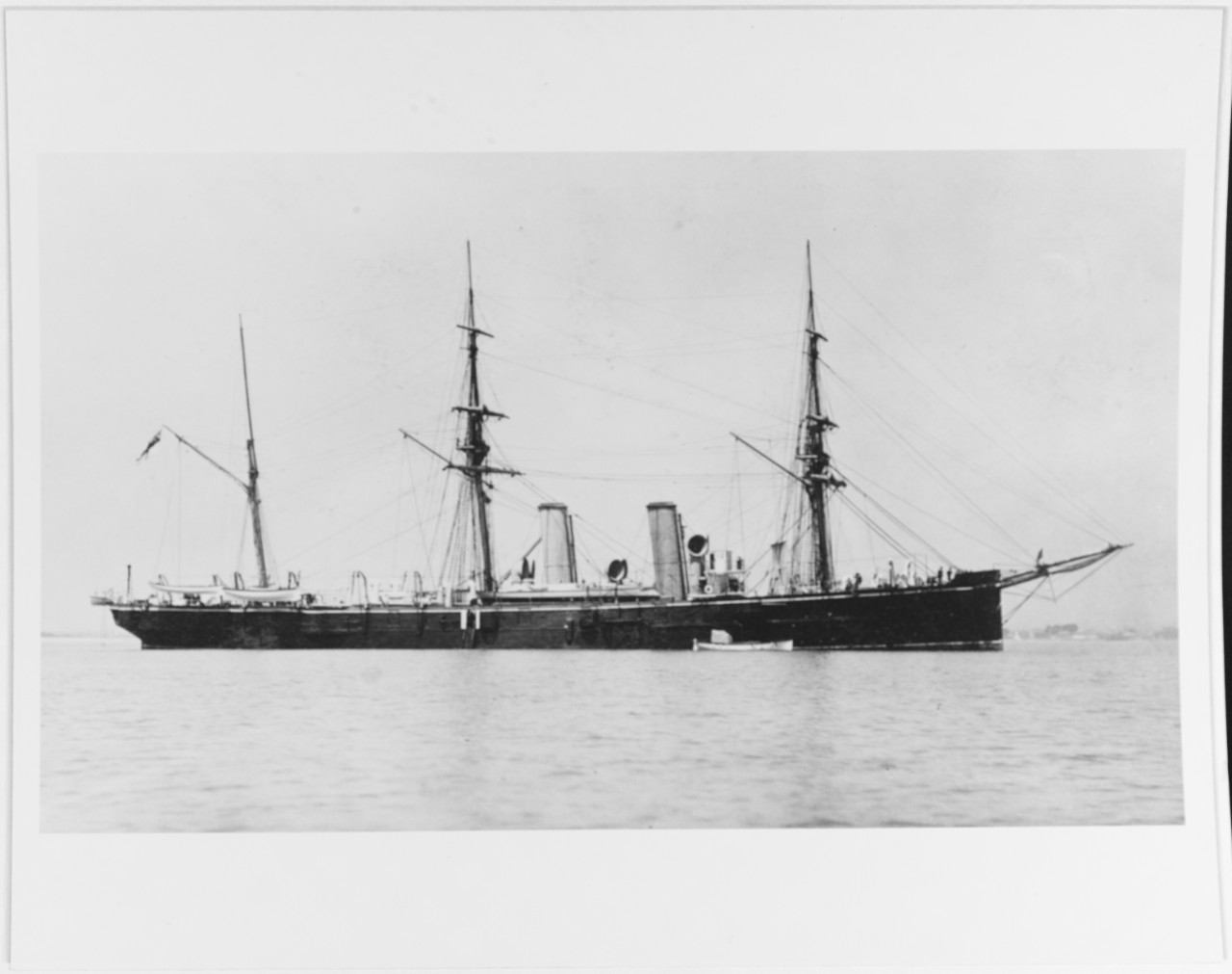 LEANDER (British Cruiser, 1882-1920)