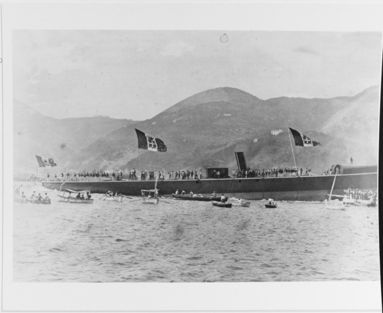 CONFIENZA (Italian Torpedo Gunboat, 1889-1901)