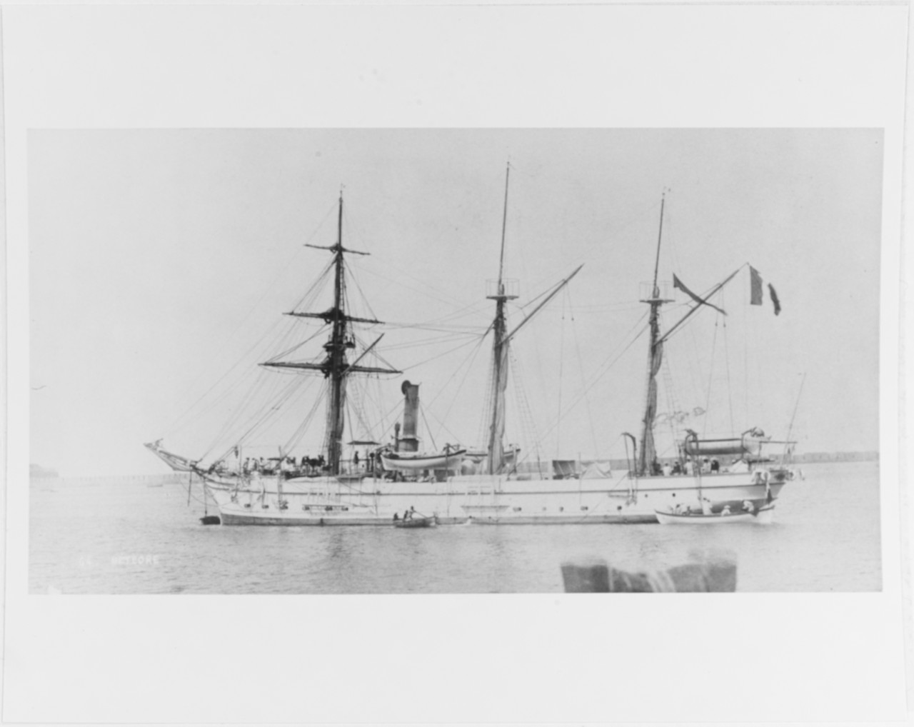 METEORE (French Gunboat, 1885-1900)