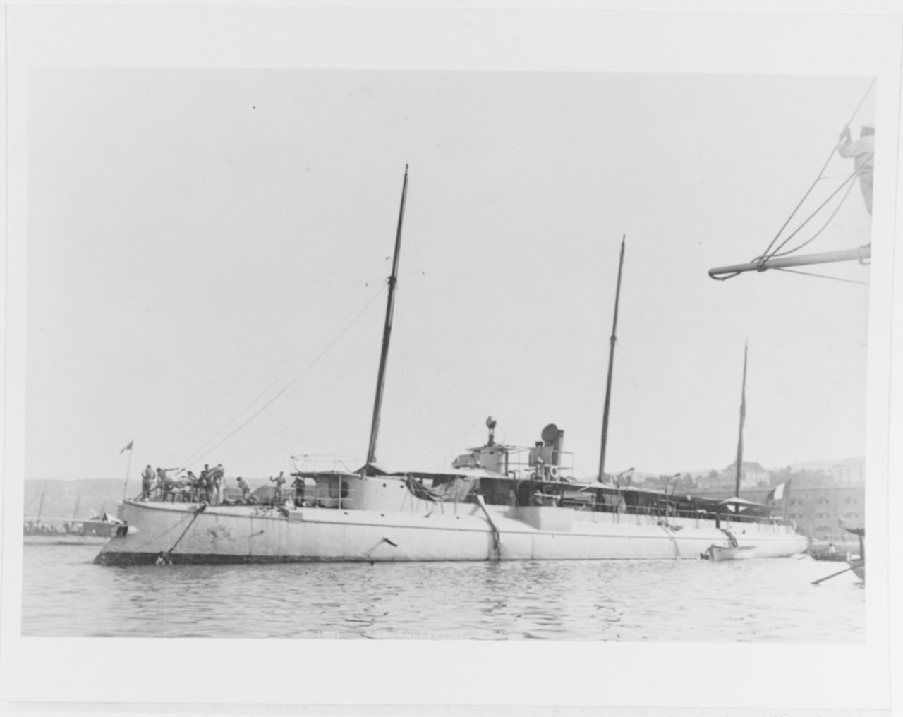 COULEVRINE (French Torpedo Gunboat, 1885-1911)